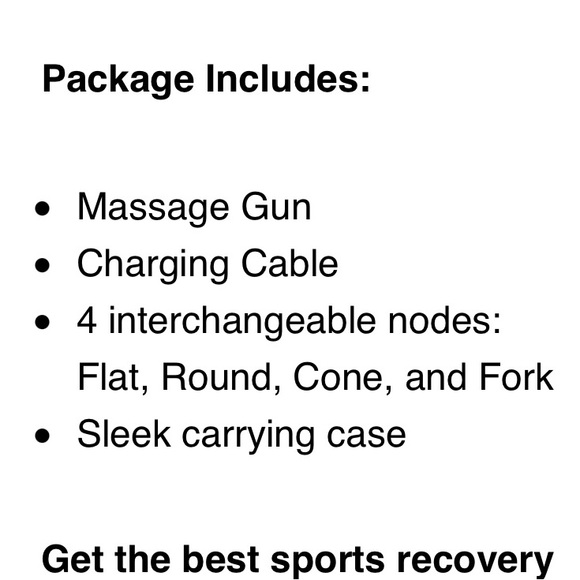 Sharper Image Compact Sport Power Percussion Portable Deep Tissue Massager NWWT - Picture 14 of 16